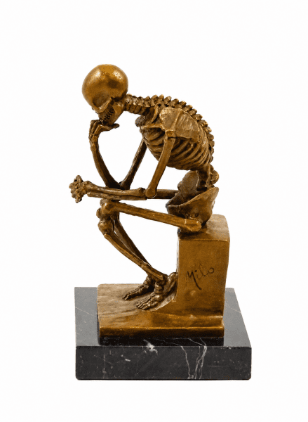 Modern Art - Skeleton Statue