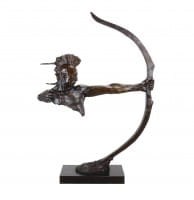 Indian With Bow - Iroquois - Frederic Remington Indian With Bow - Iroquois - Frederic Remington