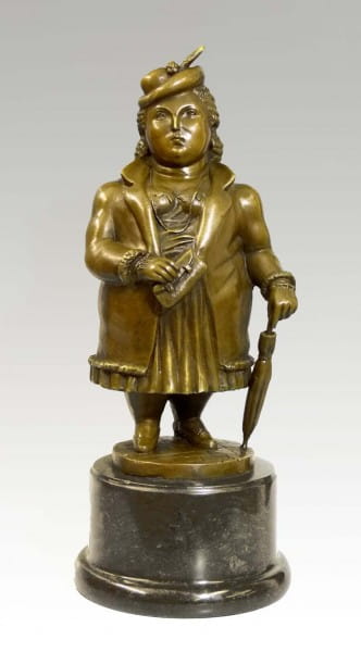 Sculpture Botero - Portly Lady - Fernando Botero