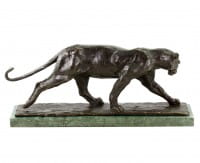 Preview: Rembrandt Bugatti - Walking Panther (1904) - Panther Statue Preview: Rembrandt Bugatti - Walking Panther (1904) - Panther Statue